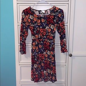 Justice Fall Flower Dress